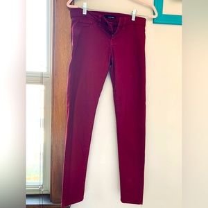 Red “Flying Monkey” jeans